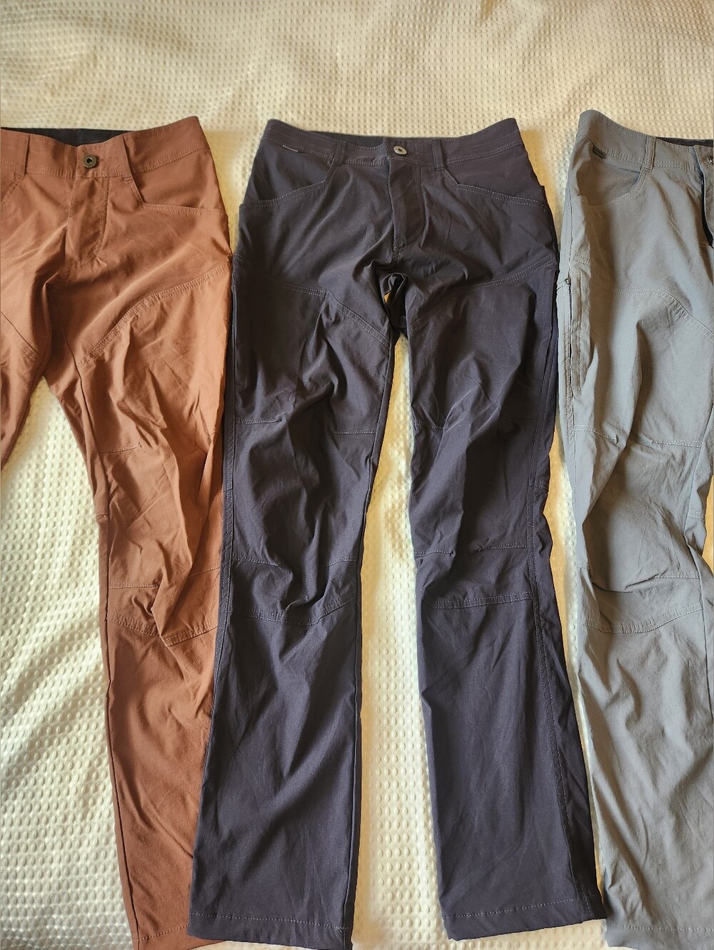 Three Pair Men's Kuhl Renegade Rock Pants Size 28 x 32 (Style 5603)